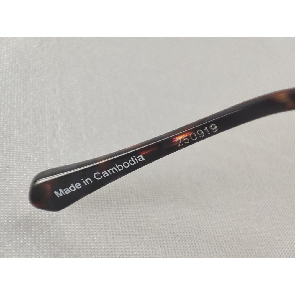 Member's Mark MM5022 Purple & Tortoise Semi-Rimless Eyeglass Frames 53-19-140 - Picture 10 of 10